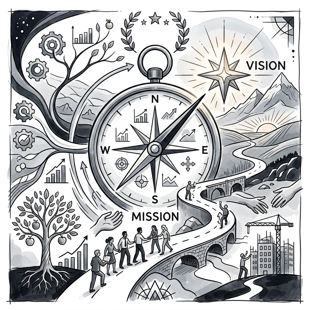 Vision and Mission Compass