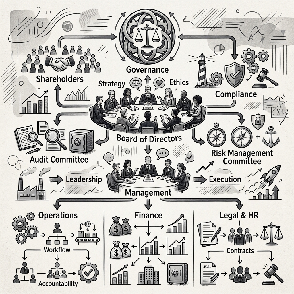 Corporate Governance Hierarchy