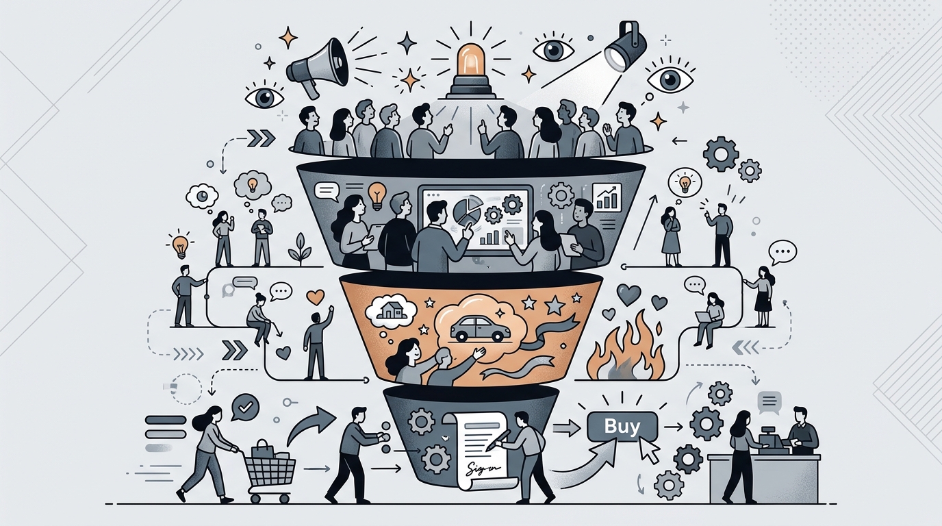 AIDA Conversion Funnel